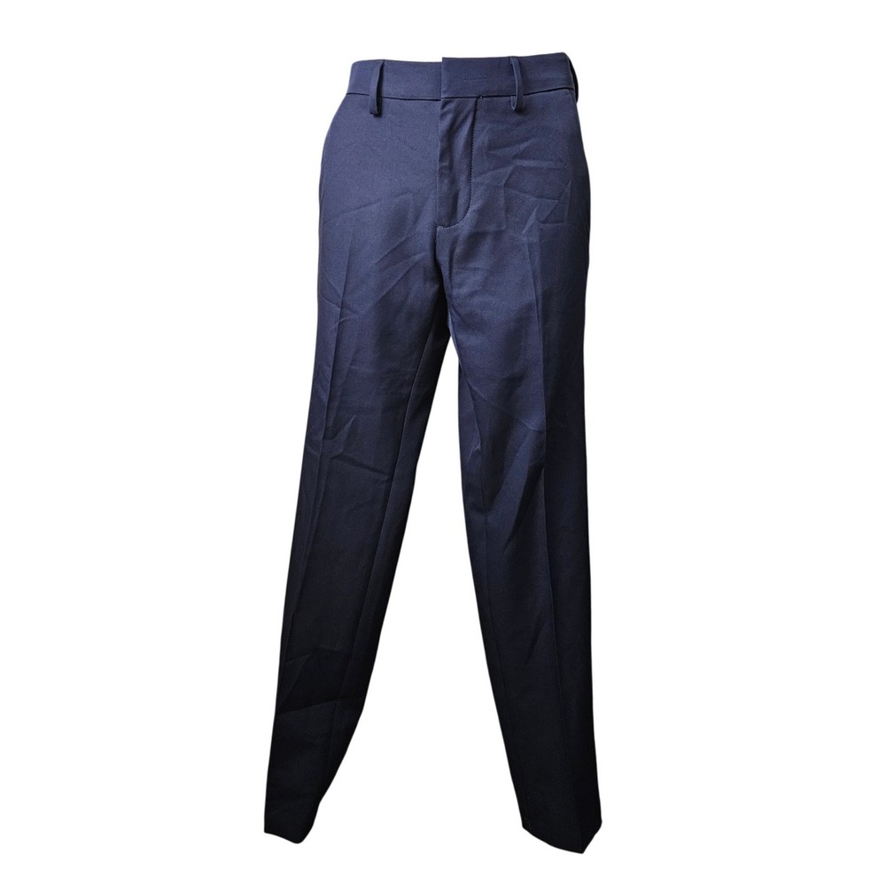 Haggar H26 Dress Pants Mens 30x32 Midnight Blue NEW Ultra Slim Flex Series Suit
